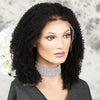 Afro Kinky Curly Lace Front Wig 100% Real Human Hair For Black Women