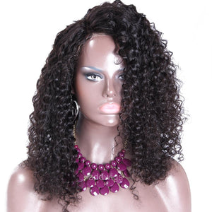 Fashion 360 Lace Wigs Tight Curly Human Hair Wigs For Black Women