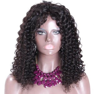 Pre-plucked 360 Lace Wigs Full Density Loose Kinky Curly Human Wigs