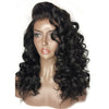 Loose Wave 360 Lace Front Wig with Baby Hair Natural Black Pre-Plucked