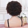 #1b/4 Headband Wigs 4C Kinky Curly 100% Human Hair (WITH TWO FREE HEADBANDS)