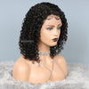 Lace Front Wigs Brazilian Human Hair Curly Wig Natural Color