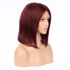 99j Human Hair Fashion Bob Wig 2020 Summer Colorful Lace Wigs