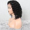 Bob Curly Lace Front Wigs Human Hair Glueless Wig With Elastic Bands