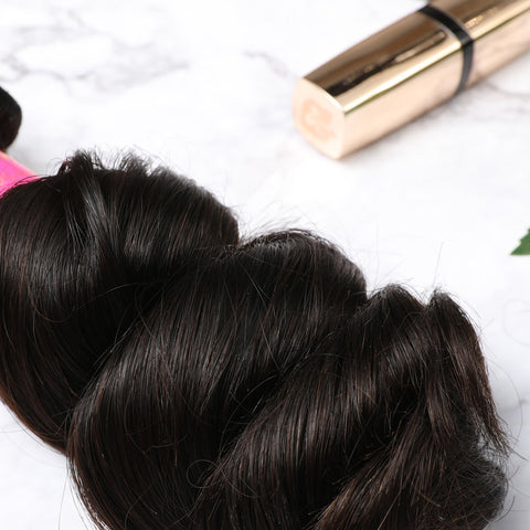 Hair Weave 4 Bundles Deal Malaysian Human Hair Loose Wave
