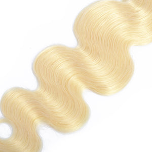 Hair Weave 3 Bundles Deal #613 Blonde Malaysian Human Hair Body Wave