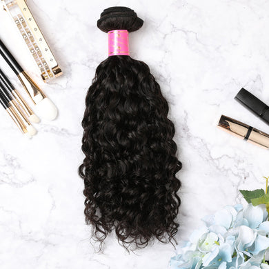 4 Bundles With Lace Closure Malaysian Human Hair Curly Hair Weave With Closure
