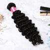 4 Bundles With Lace Frontal Malaysian Human Hair Deep Curly Hair Weave With Frontal