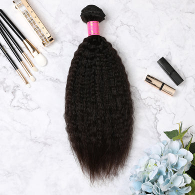 Hair Weave 1 Bundle Deal Malaysian Human Hair Kinky Straight