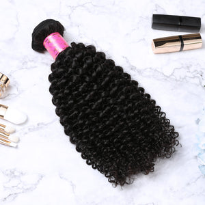 Hair Weave 3 Bundles Deal Malaysian Human Hair Kinky Curly