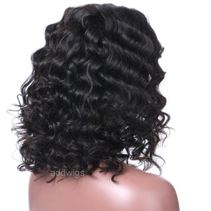 Deep Wave Lace Front Wig 13*6" Deep Part Human Hair Lace Wigs