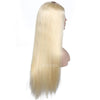 Blonde Wig #613 Color Best Quality Virgin Hair U Part Wigs Straight