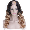 Ombre Wig Strawberry Blonde #27 Color Human Hair U Part Wigs