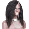 Kinky Straight U Part Wig Left Side Part Upart Wigs For Black Women